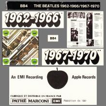 THE BEATLES DISCOGRAPHY FRANCE 1981 00 00 THE BEATLES 1962-1966 ⁄ 1967-1970 - BOXED SET - BB4 - pic 3