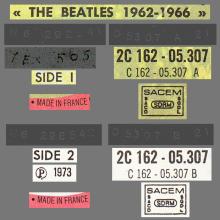 THE BEATLES DISCOGRAPHY FRANCE 1981 00 00 THE BEATLES 1962-1966 ⁄ 1967-1970 - BOXED SET - BB4 - pic 8