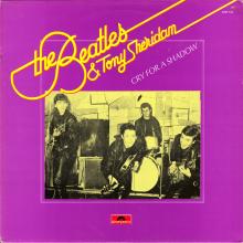 THE BEATLES DISCOGRAPHY FRANCE 1981 THE BEATLES AND TONY SHERIDAN CRY FOR A SHADOW  - POLYDOR 2489 545 - pic 1