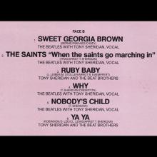 THE BEATLES DISCOGRAPHY FRANCE 1982 THE BEATLES FIRST AND TONY SHERIDAN - A - IMPACT 6886 556 - pic 10