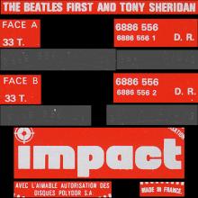 THE BEATLES DISCOGRAPHY FRANCE 1982 THE BEATLES FIRST AND TONY SHERIDAN - A - IMPACT 6886 556 - pic 6