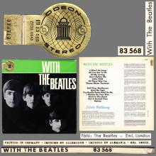 THE BEATLES DISCOGRAPHY GERMANY 1963 12 00  WITH THE BEATLES - B - RED WHITE GOLD ODEON - STO 83568 - pic 6