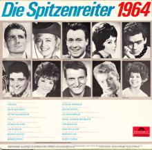 THE BEATLES DISCOGRAPHY GERMANY 1964 00 00 DIE SPITZENREITER 1964 - POLYDOR - SLPHM 237 316 - pic 1
