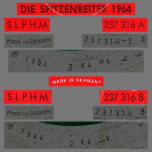 THE BEATLES DISCOGRAPHY GERMANY 1964 00 00 DIE SPITZENREITER 1964 - POLYDOR - SLPHM 237 316 - pic 5