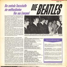 THE BEATLES DISCOGRAPHY GERMANY 1964 03 00 DIE BEATLES - A - PLEASE PLEASE ME - HÖR ZU - HZE 117 - MONO - pic 2