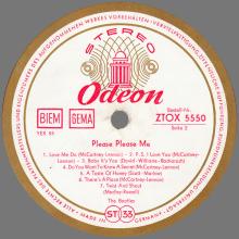 THE BEATLES DISCOGRAPHY GERMANY 1964 03 00 DIE BEATLES - F - PLEASE PLEASE ME - ODEON - ZTOX 5550 - pic 4