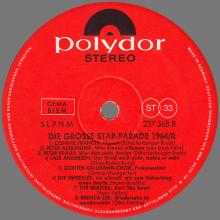 THE BEATLES DISCOGRAPHY GERMANY 1964 05 00 DIE GROSSE STARPARADE 1964 2 - POLYDOR STEREO 237 368 - pic 4