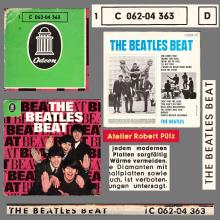 THE BEATLES DISCOGRAPHY GERMANY 1964 06 00  THE BEATLES BEAT - C - 1973 - BLUE ODEON - 1C 062-04.363 D - pic 6