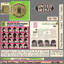 THE BEATLES DISCOGRAPHY GERMANY 1964 07 00  A HARD DAY'S NIGHT - B - RED WHITE GOLD ODEON - STO 83739 - pic 6