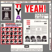 THE BEATLES DISCOGRAPHY GERMANY 1964 07 00  A HARD DAY'S NIGHT - K - GREEN WHITE LABEL - CLUB EDITION 41 600 8 - pic 6
