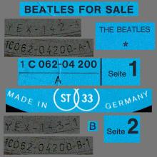 THE BEATLES DISCOGRAPHY GERMANY 1972 10 00  ZEHN JAHRE BEATLES - G - BLUE LABEL - 1C 062-04145 - 1C 062 04200 - pic 12