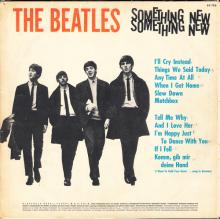THE BEATLES DISCOGRAPHY GERMANY 1964 11 00 BEATLES SOMETHING NEW - A - GREEN ODEON - O 83756  - pic 1