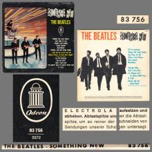 THE BEATLES DISCOGRAPHY GERMANY 1964 11 00 BEATLES SOMETHING NEW - A - GREEN ODEON - O 83756  - pic 6