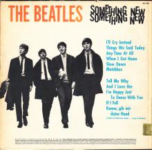 THE BEATLES DISCOGRAPHY GERMANY 1964 11 00 BEATLES SOMETHING NEW - B - RED WHITE GOLD ODEON - STO 83756 - pic 2
