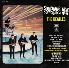 THE BEATLES DISCOGRAPHY GERMANY 1964 11 00 BEATLES SOMETHING NEW - E - 1969 - BLUE ODEON - 1C 062-04.600 D  - pic 1
