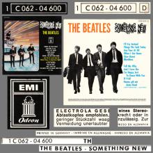 THE BEATLES DISCOGRAPHY GERMANY 1964 11 00 BEATLES SOMETHING NEW - E - 1969 - BLUE ODEON - 1C 062-04.600 D  - pic 6