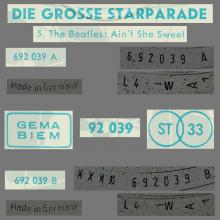 THE BEATLES DISCOGRAPHY AUSTRIA 1964 11 00 DIE GROSSE STARPARADE - ATLAS RECORD - 92 039 STEREO 82 039 HI-FI - 692 039 - 10 INCH - pic 5