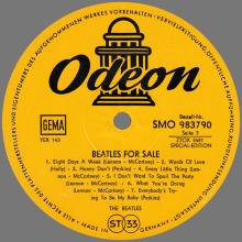 THE BEATLES DISCOGRAPHY GERMANY 1964 12 04  BEATLES FOR SALE - C - EXPORT SWITZERLAND YELLOW LABEL - SMO 983790 - pic 4
