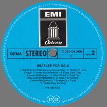 THE BEATLES DISCOGRAPHY GERMANY 1964 12 04 BEATLES FOR SALE - F - BLUE LABEL - 1C 062-04200 - pic 4