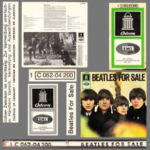 THE BEATLES DISCOGRAPHY GERMANY 1964 12 04 BEATLES FOR SALE - F - BLUE LABEL - 1C 062-04200 - pic 6