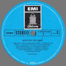 THE BEATLES DISCOGRAPHY GERMANY 1964 12 04 BEATLES FOR SALE - H - BLUE LABEL - 1C 062-04200 - CUTISTAD - pic 6