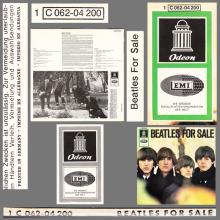 THE BEATLES DISCOGRAPHY GERMANY 1964 12 04 BEATLES FOR SALE - H - BLUE LABEL - 1C 062-04200 - CUTISTAD - pic 8