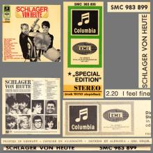 THE BEATLES DISCOGRAPHY GERMANY 1965 00 00 SCHLAGER VON HEUTE - EXPORT RED WHITE GOLD LABEL - SMC 983 899 - pic 6