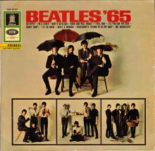 THE BEATLES DISCOGRAPHY GERMANY 1965 06 00 BEATLES' 65 - A - RED WHITE GOLD ODEON - SMO 83 917 - pic 1