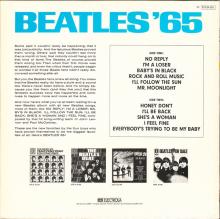 THE BEATLES DISCOGRAPHY GERMANY 1965 06 00 BEATLES' 65 - D - 1977 - BLUE ODEON - 1C 072-04 201 - pic 2