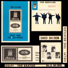 THE BEATLES DISCOGRAPHY GERMANY 1965 08 00 HELP ! - A - RED WHITE GOLD ODEON - SMO 84 008 - pic 6