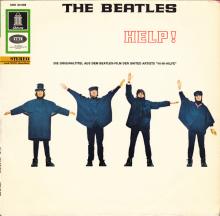 THE BEATLES DISCOGRAPHY GERMANY 1965 08 00 HELP ! - B - RED WHITE GOLD ODEON - SMO 84 008  - pic 1