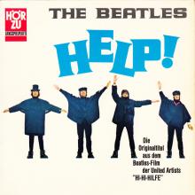 THE BEATLES DISCOGRAPHY GERMANY 1965 08 00 HELP ! - G - HÖR ZU RED LABEL - SHZE 162 - pic 1