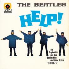 THE BEATLES DISCOGRAPHY GERMANY 1965 08 00 HELP ! - H - HÖR ZU NEW STYLE RED LABEL - SHZE 162 - pic 1