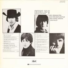 THE BEATLES DISCOGRAPHY GERMANY 1965 08 00 HELP ! - P - APPLE LABEL - 1C 072-04257 - pic 2