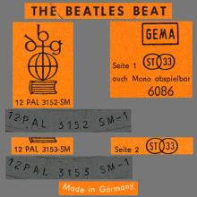 THE BEATLES DISCOGRAPHY GERMANY 1965 11 00  THE BEATLES BEAT - A - DEUTSCHE BUCH-GEMEINSCHAFT - IMPRESSION ODEON 6086 - pic 5