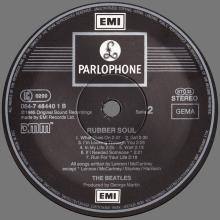 THE BEATLES DISCOGRAPHY GERMANY 1965 12 00 RUBBER SOUL - H - BLACK LABEL - EEC - 064-7 46440 1 - 0 77774 64401 3 - pic 1