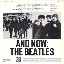 THE BEATLES DISCOGRAPHY GERMANY 1966 04 00 AND NOW : THE BEATLES - B - S*R INTERNATIONAL 73 735 - pic 2