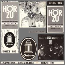 THE BEATLES DISCOGRAPHY GERMANY 1966 08 16 REVOLVER - D - 2 - BLUE ODEON LABEL - HÖR ZU - SHZE 168 - pic 6