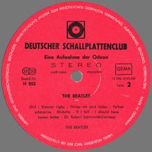 THE BEATLES DISCOGRAPHY GERMANY 1968 07 00 THE BEATLES - A - DEUTSCHER SCHALLPLATTENCLUB - H 052  - pic 4