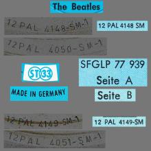 THE BEATLES DISCOGRAPHY GERMANY 1968 07 00 THE BEATLES GREAT HITS - A - FONO-RING IM CHRISTOPHORUS-VERLAG - SFGLP 77939  - pic 5