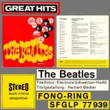 THE BEATLES DISCOGRAPHY GERMANY 1968 07 00 THE BEATLES GREAT HITS - A - FONO-RING IM CHRISTOPHORUS-VERLAG - SFGLP 77939  - pic 6