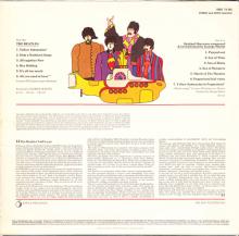 THE BEATLES DISCOGRAPHY GERMANY 1969 02 00 THE BEATLES YELLOW SUBMARINE - APPLE - SMO 74 585  - pic 2