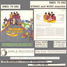 THE BEATLES DISCOGRAPHY GERMANY 1969 02 00 THE BEATLES YELLOW SUBMARINE - APPLE - SMO 74 585  - pic 6