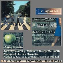 THE BEATLES DISCOGRAPHY GERMANY 1969 09 29 ABBEY ROAD - A - APPLE - 1C 062-04 243 - pic 6