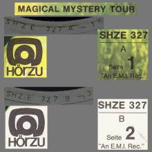 THE BEATLES DISCOGRAPHY GERMANY 1971 09 16 BEATLES MAGICAL MYSTERY TOUR - D - 1973 - HORZU - SHZE 327 - pic 5