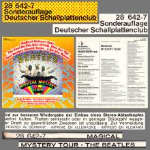 THE BEATLES DISCOGRAPHY GERMANY 1971 09 16 BEATLES MAGICAL MYSTERY TOUR - G - 1976 - APPLE - 28 642-7 - pic 6