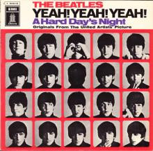 THE BEATLES DISCOGRAPHY GERMANY 1964 07 00  A HARD DAY'S NIGHT - G - BLUE LABEL 1C 062-04145 -10 YEARS BEATLES - pic 1