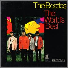 THE BEATLES DISCOGRAPHY GERMANY 1972 00 00 THE BEATLES THE WORLD' S BEST - A - BLUE ODEON - CLUB-SONDERAUFLAGE - 27 408-4 - pic 1