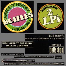 THE BEATLES DISCOGRAPHY GERMANY 1977 04 08 THE BEATLES LIVE AT THE STAR-CLUB IN HAMBURG - BELLAPHON - BLS 5560  - pic 8