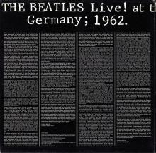 THE BEATLES DISCOGRAPHY GERMANY 1977 04 08 THE BEATLES LIVE AT THE STAR-CLUB IN HAMBURG - BELLAPHON - BLS 5560  - pic 9